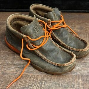 Boys Twisted X Moccasins